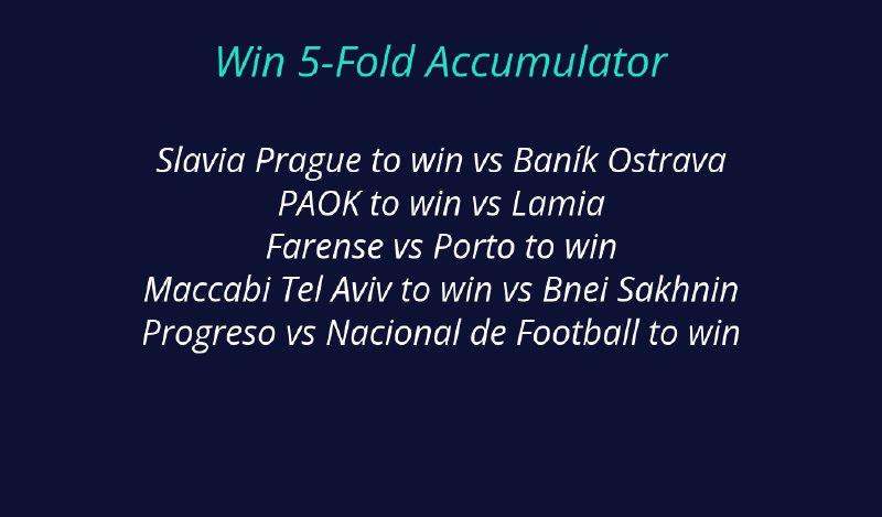 ***🔥*** **Win 5-Fold Accumulator** ***🔥***