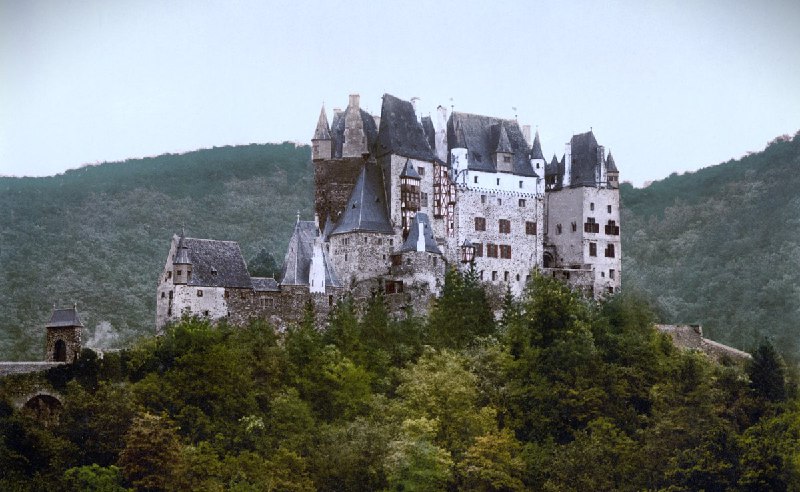 Eltz Castle, German Empire (c. 1900) …