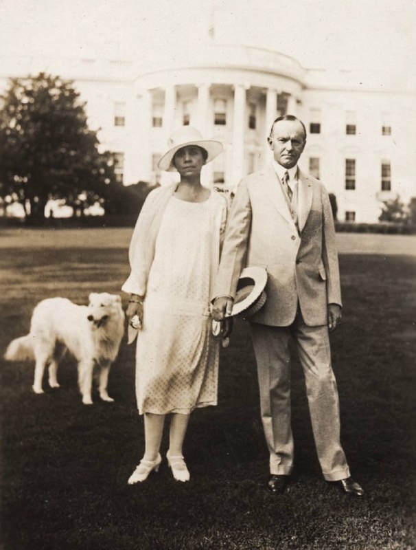 President Calvin Coolidge &amp; Mrs. Coolidge …