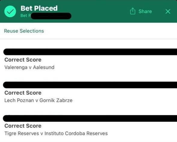 FIXED MATCHES CORRECT SCORE🎖️
