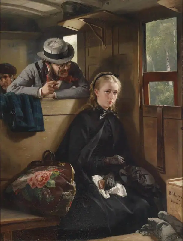 The painting "The Irritating Gentleman" by …
