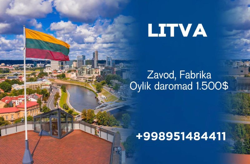 Endilikda “Evro Turistik” orqali Litva davlatida …