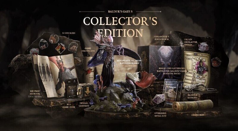 Baldur's Gate 3 Collector's Edition vittima …