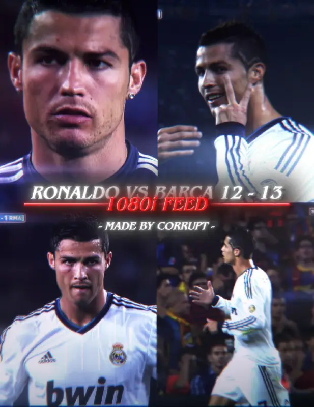 **Ronaldo vs Barcelona 2013 | 1080i …