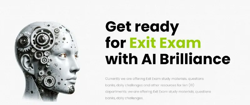 ***⚡*** AI for Exit Exams: Core …