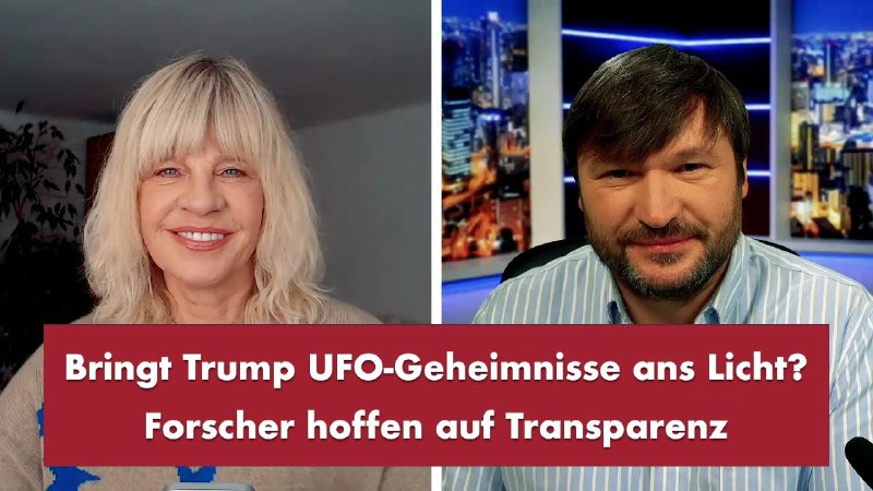 *Bringt Trump UFO-Geheimnisse ans Licht? - …