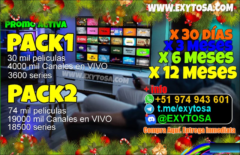 Promo activa. Llegue al chat [@exytosa](https://t.me/exytosa) …