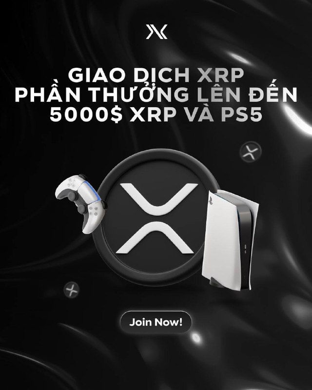 **Giao dịch XRP, Nhận $5000 XRP …