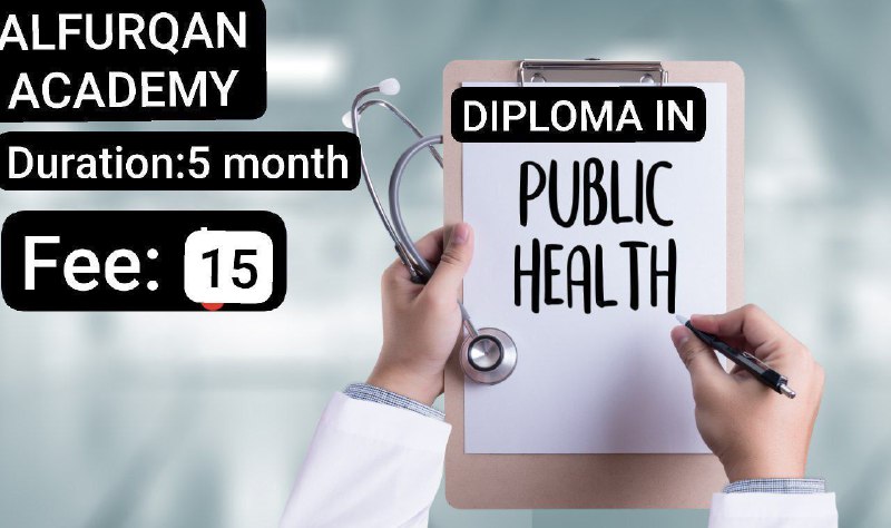 **Diploma in public health.**