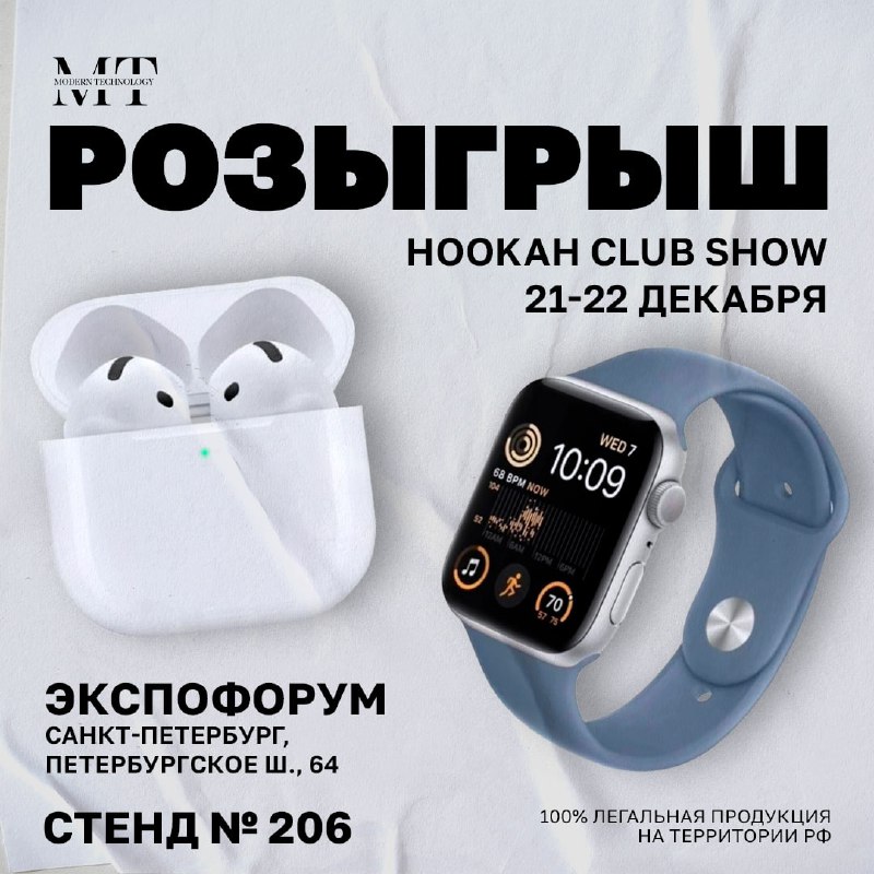 **Разыгрываем Apple air pods и Apple …