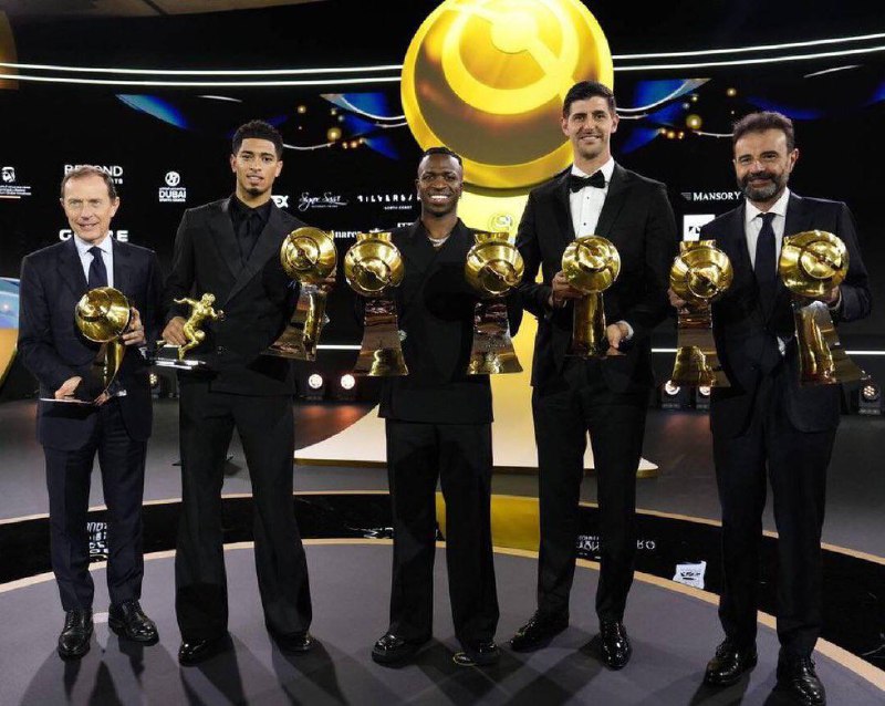 **Real Madrid dominated Globe Soccer Awards …