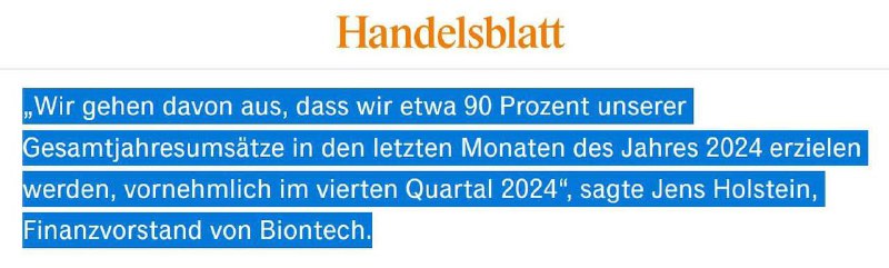 Финансовый директор компании Biontech - производителя …