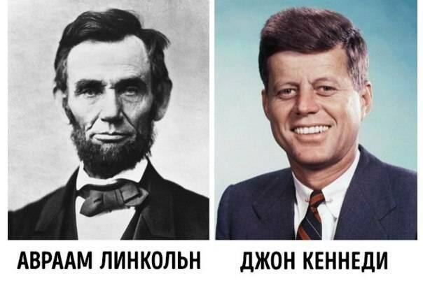 **Роковая связь между двумя американскими президентами.**