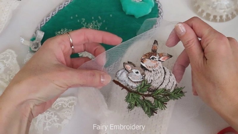 fairy embroidery