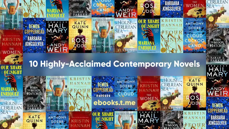 **10 Highly-Acclaimed Contemporary Novels**