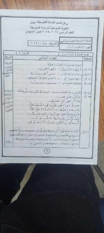 اللغة العربية : الأستاذ فلاح العباسي