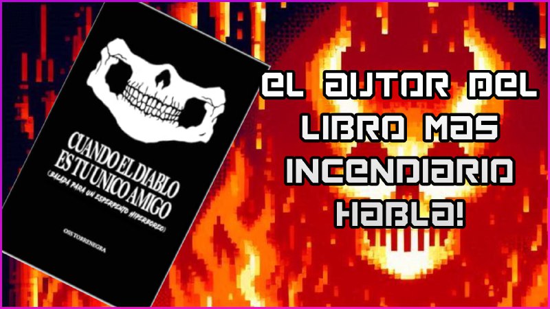 ***🩸******💀***Oss habla de su nuevo libro