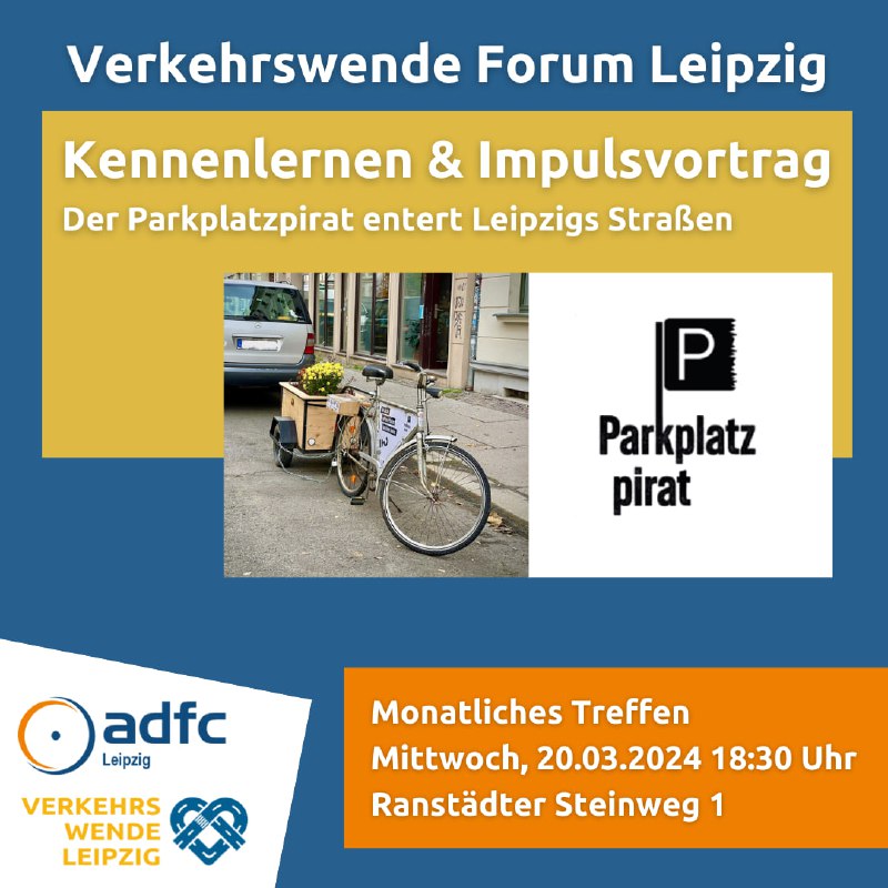 **Verkehrswende Forum Leipzig im ADFC-Laden**