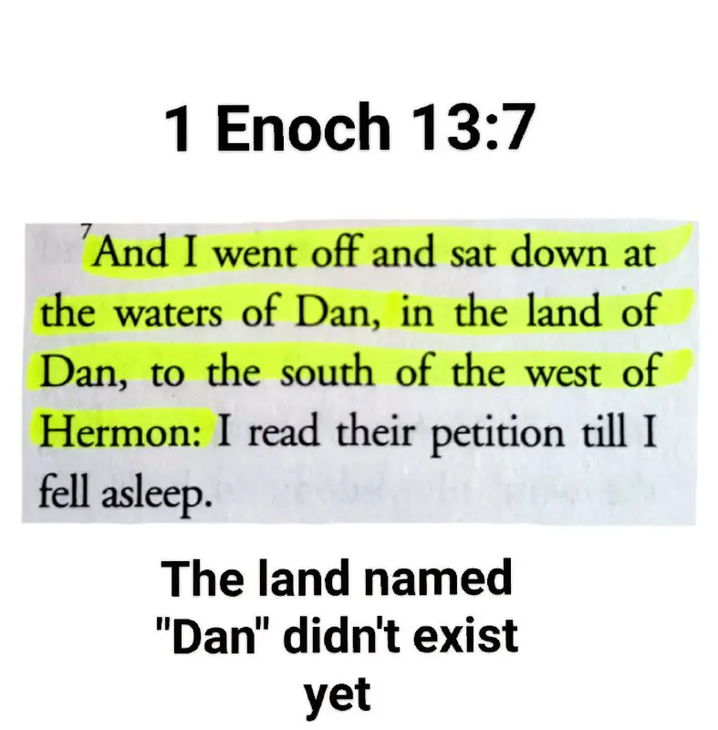 **Enoch went to the land of …