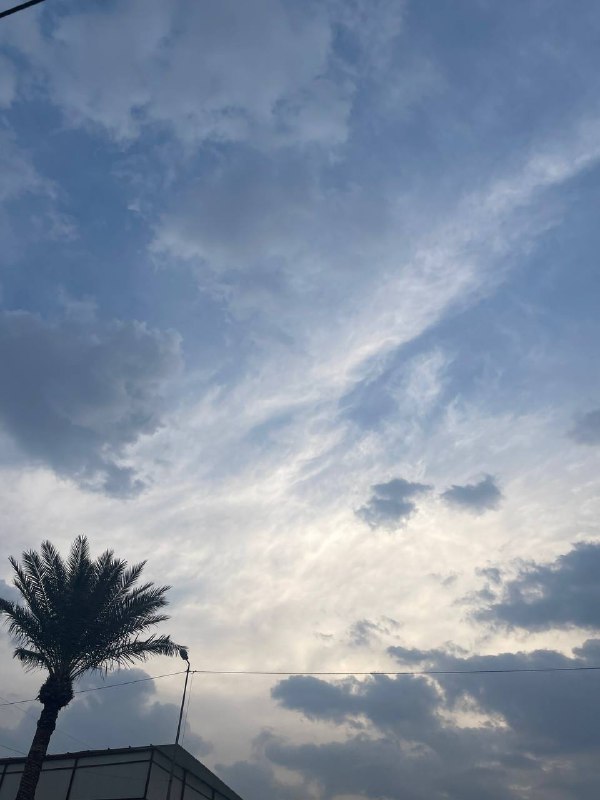 “لم أرَ الشمس اليوم… أظن أن …