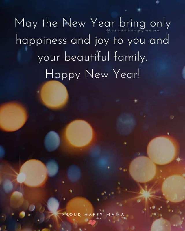 **HAPPY NEW YEAR TO ALL MY …