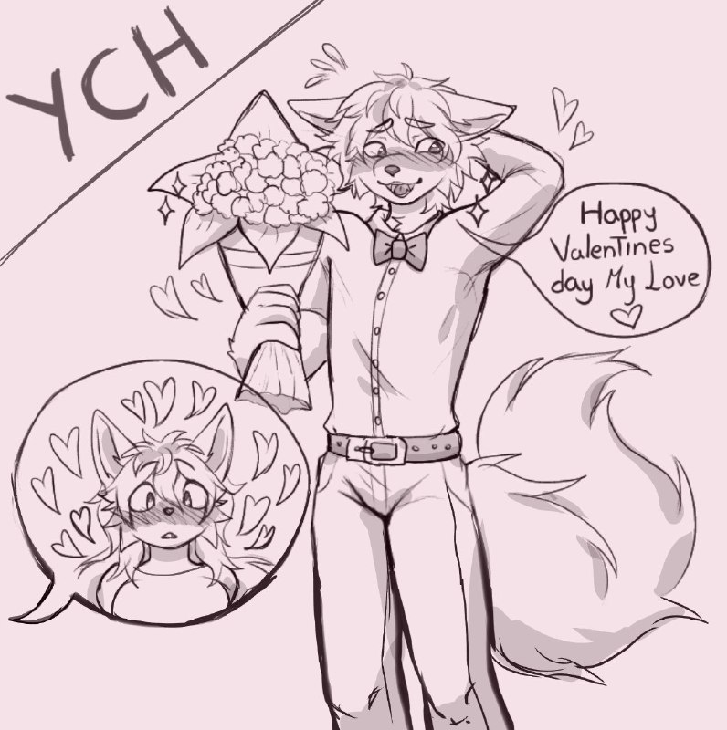 ***💖***HAPPY VALENTINE YCH!!***💗******🌹******✨***