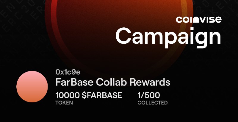 FarBase Collab Rewards Live FCFS 500 Member