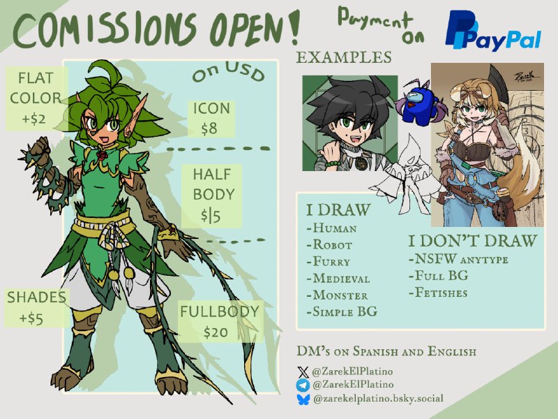 ***⚡️*** COMMISSIONS ARE OPEN! ***⚡️***