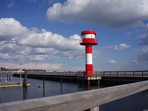 Farol de Eckernförde, Alemanha.