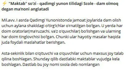 **NIMAAAAAAAA?**Bunday sharhlash qayerdan kelib chiqqan bilmadim. …