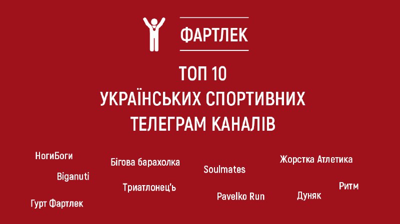 **ТОП 10 корисних українських спортивних телеграм …