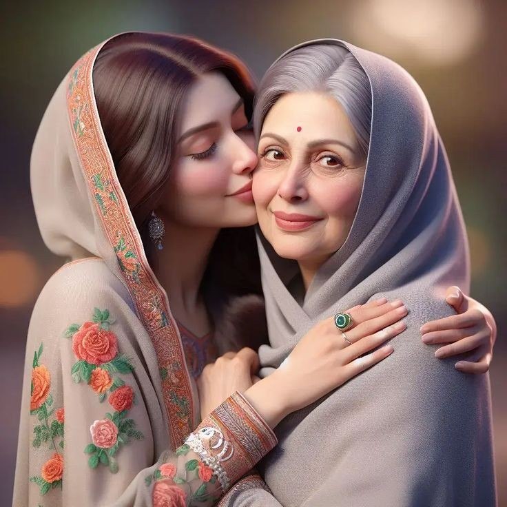 زمزمه ی یک مادر با خدا …
