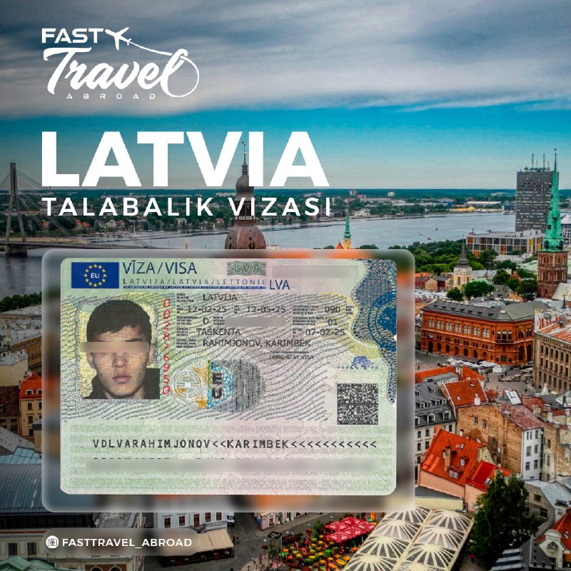 ***🇱🇻***Latvia talabalik vizasi***🤩***