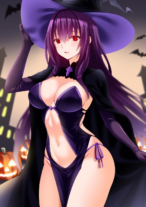 Halloween Witch Skadi (by [@engo001](https://t.me/engo001))