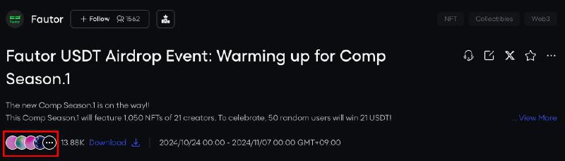 ***🎉*** **Fautor USDT Airdrop Event: Warming …