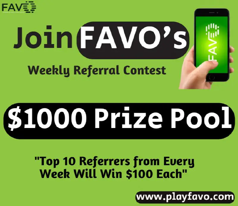Weekly Referral Contest Starts Next Monday!