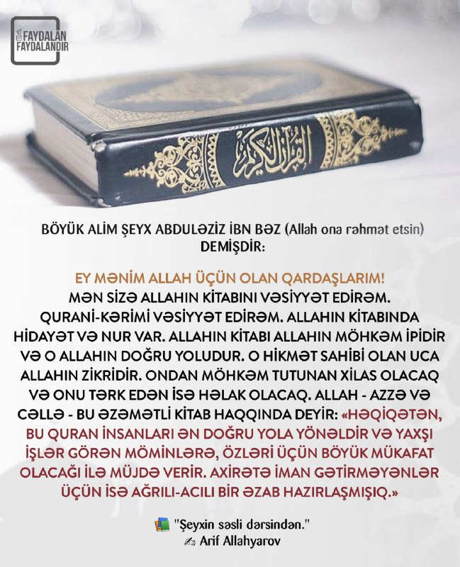 [#Quran](?q=%23Quran) [#vəsiyyət](?q=%23v%C9%99siyy%C9%99t) [#tövsiyyə](?q=%23t%C3%B6vsiyy%C9%99) [#nəsihət](?q=%23n%C9%99sih%C9%99t)