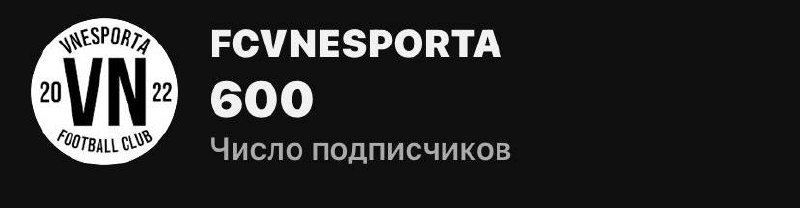 Вот мы и пробили 600 подписчиков, …