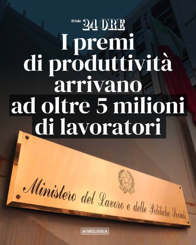 Grazie al Governo Meloni, gli italiani …