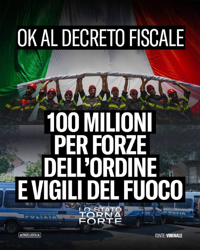 Grazie al Decreto Fiscale, il Governo …