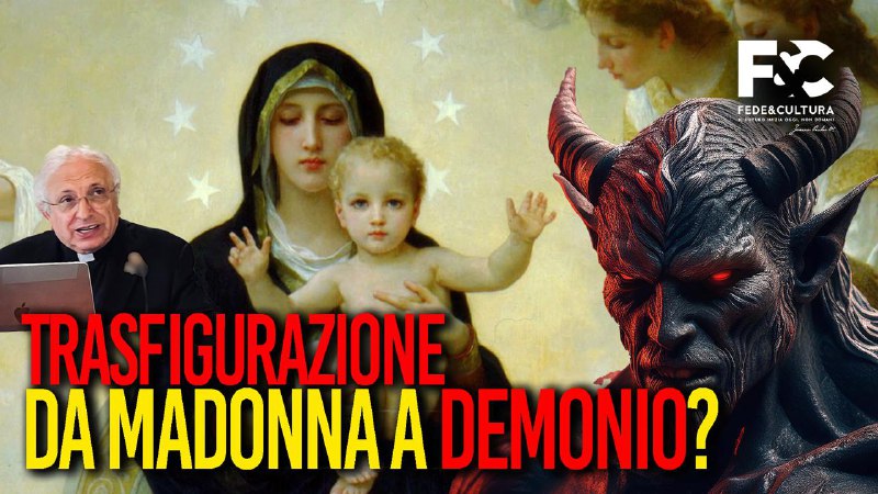 La falsa trasfigurazione medianica. Madonna o …