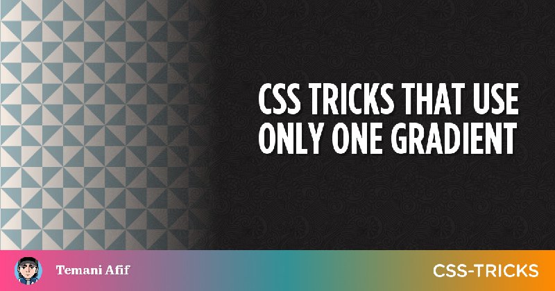 CSS Tricks That Use Only One …