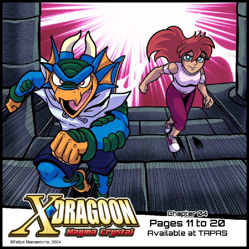 XDragoon Magma Crystal, Chapter 4 pages …