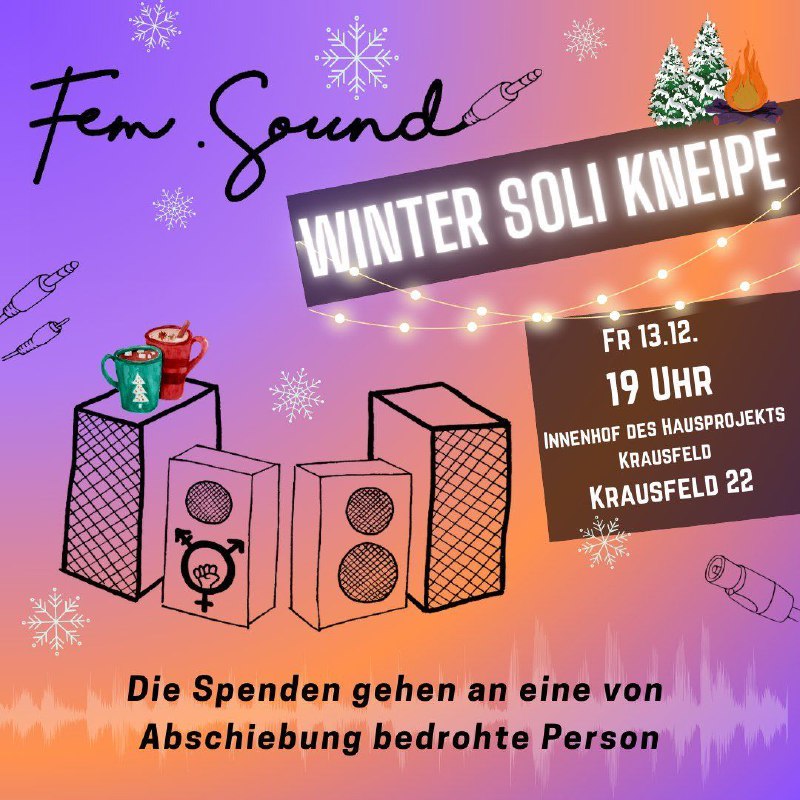 ***✨️******❄️***Winter-Soli-Kneipe***❄️******✨️***