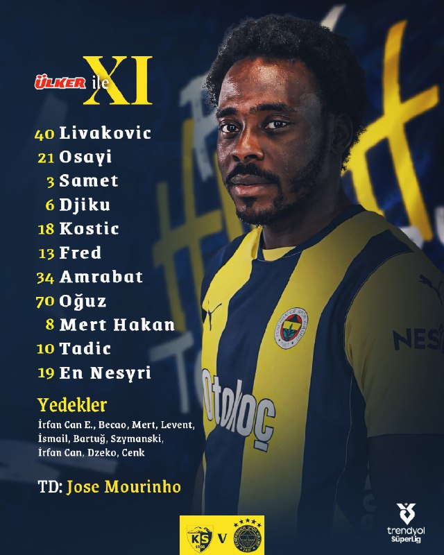 [Fenerbahçe SK (Twitter)](https://twitter.com/Fenerbahce/status/1860292293074243866)