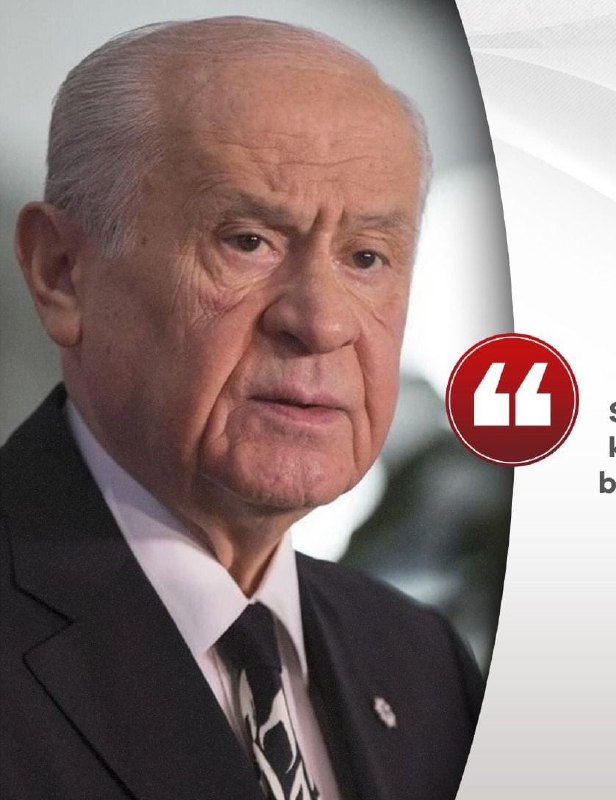 MHP Genel Başkanı Devlet Bahçeli'nin 1 …