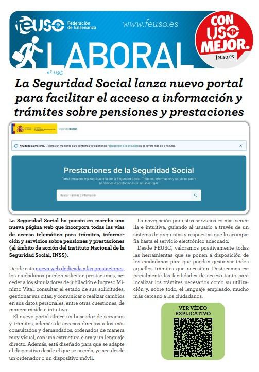 FEUSO CyL Información actualizada Enseñana Laboral …