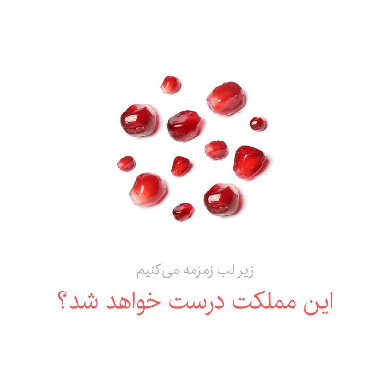 نه! اوضاع این مملکت درست نخواهد …