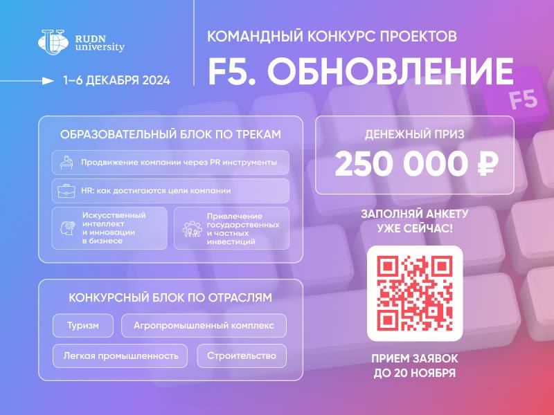 ***🫥*****Образовательный проект "F5. Обновление"*******🫥*****