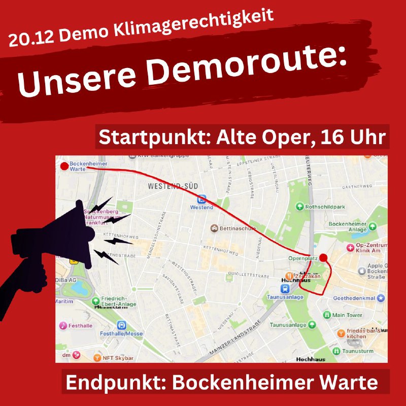 Morgen geht es auf die Straße, …